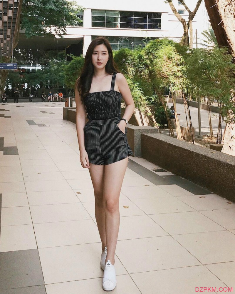 女神级正妹Jovin Chan 修长性感美腿超吸睛