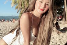 沙滩美女Tyra ku 长发正妹火辣身材吸引游客眼球-德州扑克迷