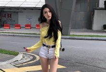 女模正妹Jenn曾薇仪 纤细修长性感美腿撩动你心-德州扑克迷