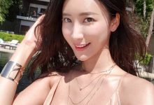 韩国正妹mingcrush 九头身黄金比例身材完美到不科学-德州扑克迷