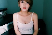 大马短发正妹Naomi Ten 性感细肩带背心令人大饱眼福-德州扑克迷