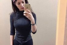 美女空姐Cynthia Li 紧身毛衣秀性感魔鬼身材-德州扑克迷