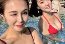 长荣航空美女正妹Kira 塞切尼温泉浴场比基尼令人流鼻血-德州扑克迷