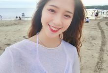 台湾比基尼正妹陈芷均 极品美女甜美笑容治愈心情-德州扑克迷