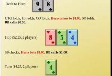 这手89s在河牌圈应该如何行动?-德州扑克牌局分析-德州扑克迷