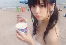 日本双马尾正妹楠ろあ 清纯少女挑战一人去海边-德州扑克迷