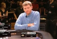 德州扑克河牌两张盖帽，他却用一对10跟三条街的打法没毛病-德州扑克迷