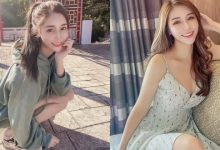 性感IG女神「蹲地拍照」画面好甜,穿「深V洋装」的曲线太诱人了!-德州扑克迷