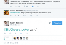 德州扑克搞笑的错误：玩家坐错了位置-德州扑克迷