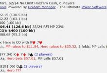 德州扑克97，翻牌圈击中两对，转牌圈怎么打为好？-德州扑克迷