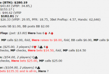 德州扑克河牌圈拿到了两对，鱼玩家allin，怎么打？-德州扑克迷