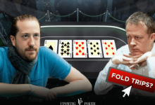 德州扑克对手河牌全压,要放弃这手三条吗?-德州扑克迷