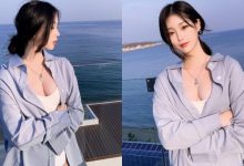 辣辣der！美正妹赏景「画面好低胸」，性感视角根本「海景第一排」！-德州扑克迷