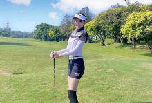 [人物]高尔夫球场超辣长腿正妹「又晞」，「S曲线」太有看点！-德州扑克迷