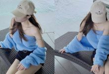 [网络美女]露肩装辣妹「白皙曲线好美」，「超辣美腿」太吸睛了！-德州扑克迷