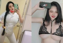 11年資歷最巨護理師「黃靜」乳量好滿　制服太小快被撐爆-德州扑克迷