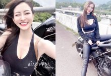 重機女神「jinny啾甯」笑容超甜美！「火辣長腿」騎乘路過都留有香風！-德州扑克迷
