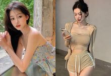 奶茶色真理褲妹子「曲線超辣」，低頭滑手機「視角太誘人」！-德州扑克迷