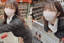 好市多超可愛「小隻馬口罩妹」，「嬌小曲線」狂吸客人眼球！-德州扑克迷
