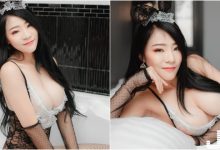 「爆乳兔女郎」性感來襲！超火辣黑蕾絲讓人想要「吃兔兔」，這麼可愛就是欠吃啊！-德州扑克迷