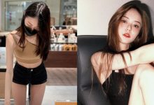 「隱乳正妹」挑碗盤現「鮮嫩腿縫」，口罩一摘更美到有剩！-德州扑克迷