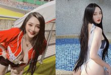 天母球場注意！最辣護理師「黃靜」爆乳觀看棒球比賽震撼全場！-德州扑克迷