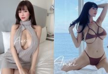 巨乳甜心「安希」飯店渡假辣穿比基尼！整片落地窗被外面遊客看光光！-德州扑克迷