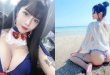 超兇猛正妹Dancer「雙雙」墾丁大秀蜜桃臀！表演服挺「火辣美乳」造型撩人！-德州扑克迷