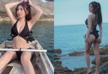 性感小隻馬「念念」台東海邊度假！超飽滿圓潤「蜜桃臀」大方開露！-德州扑克迷