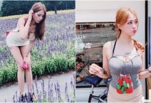 傳香千里！妹子「倒奶賞花」香味四溢！花香混奶味光看就讓人暈眩啦！-德州扑克迷
