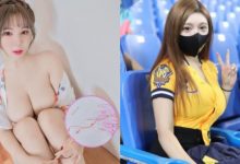 以為有四個膝蓋！球場巨乳甜心「本壘奈」讓人好想揮棒全壘打-德州扑克迷