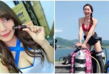 潛水之前也要辣一下，長腿「爆乳舞者」Becca 陳婷婷下水前展露完美比例好身材-德州扑克迷
