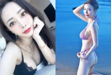 氣質美乳正妹「梓梓 Ivy」海邊大秀雪白蜜桃！丁字褲泳裝辣到犯規！-德州扑克迷