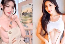 裸體小畫家「謝立琪Kiki」居家展藝術，「鮮嫩美乳」才是最美作品！-德州扑克迷