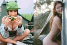 雙十假期一起露營去！JVID「野營少女」戶外解放衣物束縛！-德州扑克迷