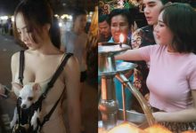夜市驚見大奶妹！胸前內建兩顆「安全氣囊」　連衣服也遮不住過人乳量-德州扑克迷