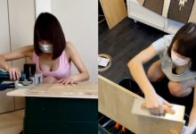 25歲「巨乳木工」寬鬆領口擋不住美乳春光外洩　最喜歡DIY自己來-德州扑克迷