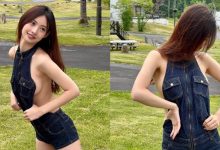 23 歲「中日混血正妹」野外「無罩穿搭」太火辣！側身掉出半球引網友狂讚-德州扑克迷