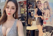 被自己辣到流鼻血！「Angel Liya」性感洋裝中路大開，「渾圓美乳＋網襪辣腿」太犯規-德州扑克迷