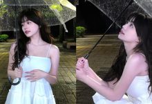 「絕美仙女」夜雨漫步超夢幻，赴美秒轉「開放式」超驚喜-德州扑克迷