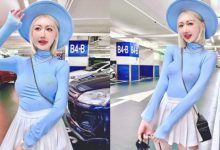 不可能這麼辣吧？葉妮妮注重行車安全　地下停車場大開車頭燈-德州扑克迷