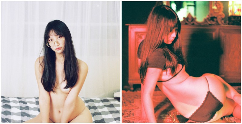 底片的性感世界！女攝影師「Lin」鏡頭下的女體可以輕透也能迷幻！