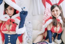 混血辣模「古榕榕」化身爆乳小魔女，超嗆辣「聖誕裝扮」讓人眼睛快掉出來！-德州扑克迷