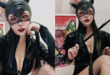 最性感貓女「Lara Fan 雙囍」爆乳勾引獵物　緊身皮衣太火辣-德州扑克迷