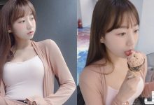 火啦！讓人「慾火焚身」的小舌，「童顏巨乳正妹」緊身白T，讓你大吃火辣冰淇淋！-德州扑克迷