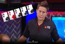 【EV扑克】WSOP主赛第一级别拿AA中葫芦却被淘汰？这剧情真狗血！-德州扑克迷