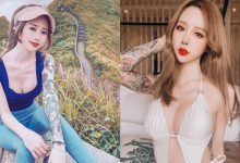 花臂女神「張筱密 Mimi」辣曬泳裝！深 V＋挖洞設計大秀有料好身材-德州扑克迷