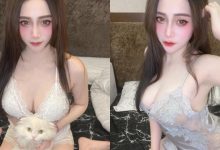 巨乳小隻馬「Vina 唯娜」居家睡衣太惹火，透膚蕾絲挺「E罩杯雪乳」！-德州扑克迷