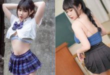 JK制服誘惑！巨乳學妹「小九九」綁髮就炸開，「兇猛震撼彈」馬上掉出來！-德州扑克迷
