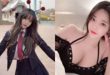 清純制服正妹變身「低胸爆乳妹」，兇狠上圍超級有料啊！-德州扑克迷